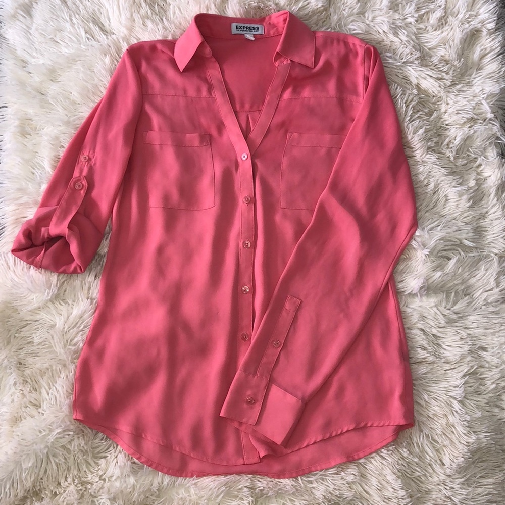 Express - XS - Pink “The Portofino Shirt”